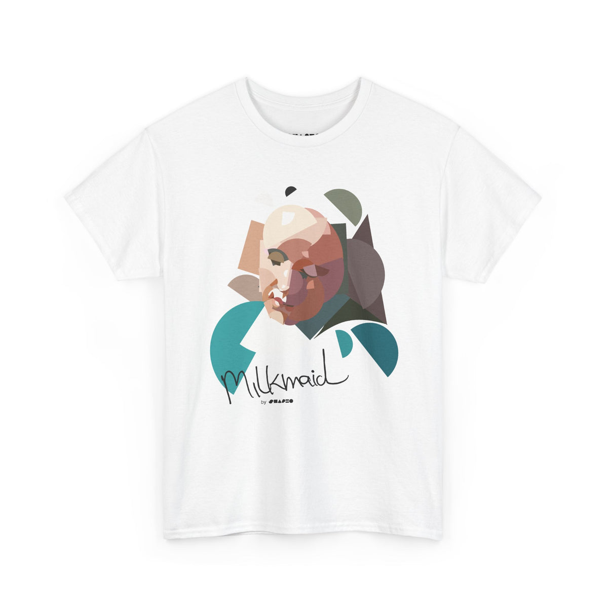 The Milkmaid by Shapeo Cotton Tee | Dawn