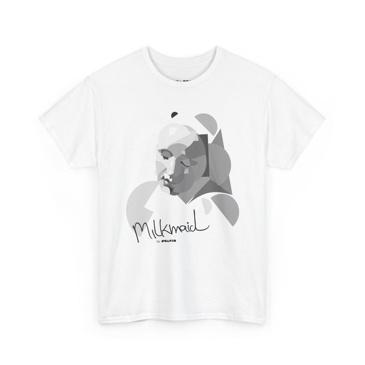 The Milkmaid by Shapeo Cotton Tee | Rock