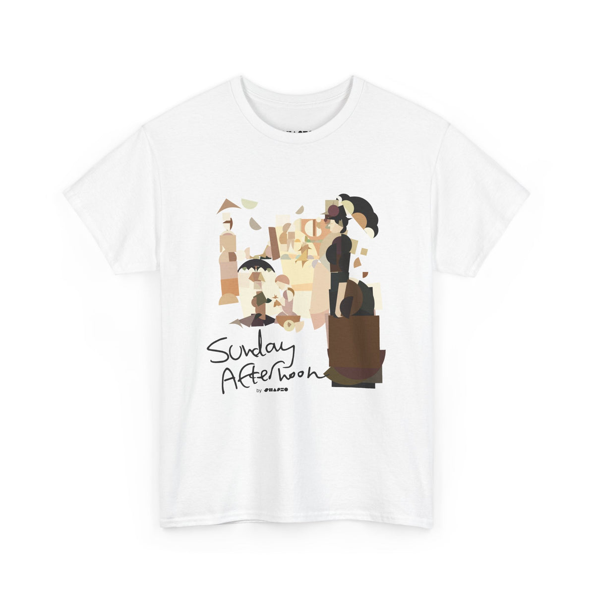 Sunday Afternoon by Shapeo Cotton Tee | Dune