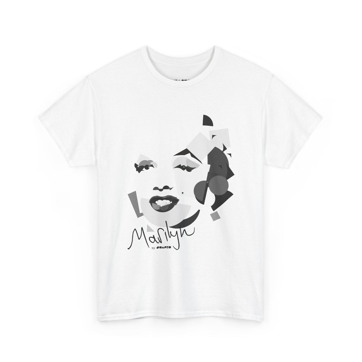 Marilyn Monroe by Shapeo Cotton Tee | Rock