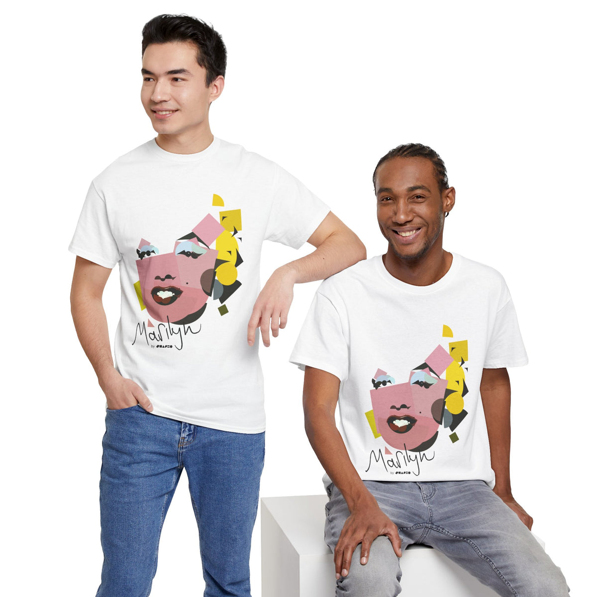 Marilyn Monroe by Shapeo Cotton Tee | Original