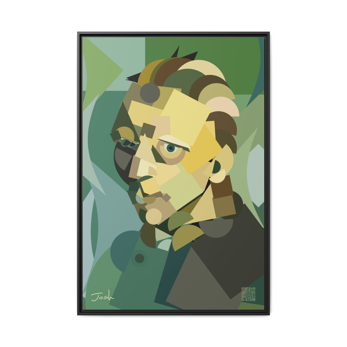 Van Gogh without beard by Shapeo | Forest