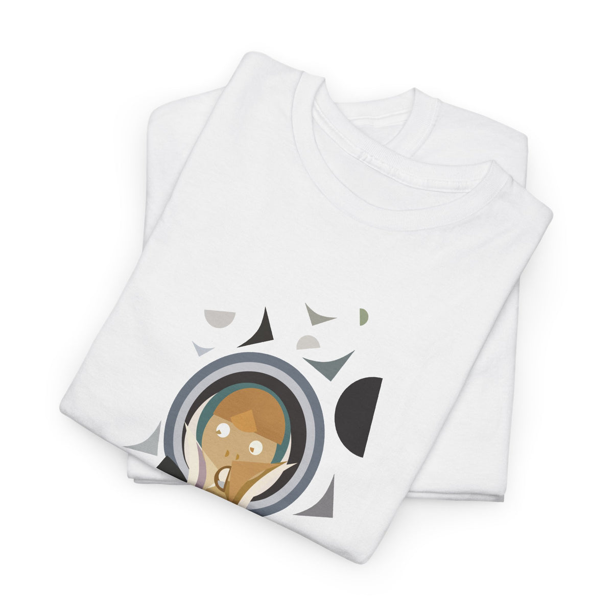 Scream by Shapeo Cotton Tee | Desert