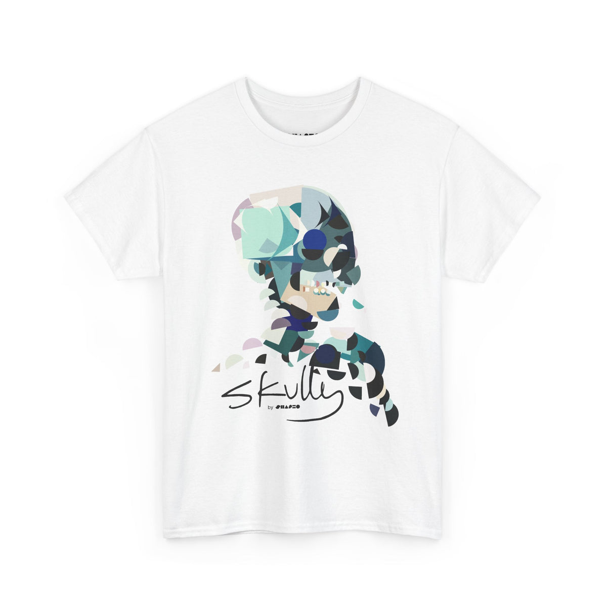 Smoking Skull by Shapeo Cotton Tee | Twilight