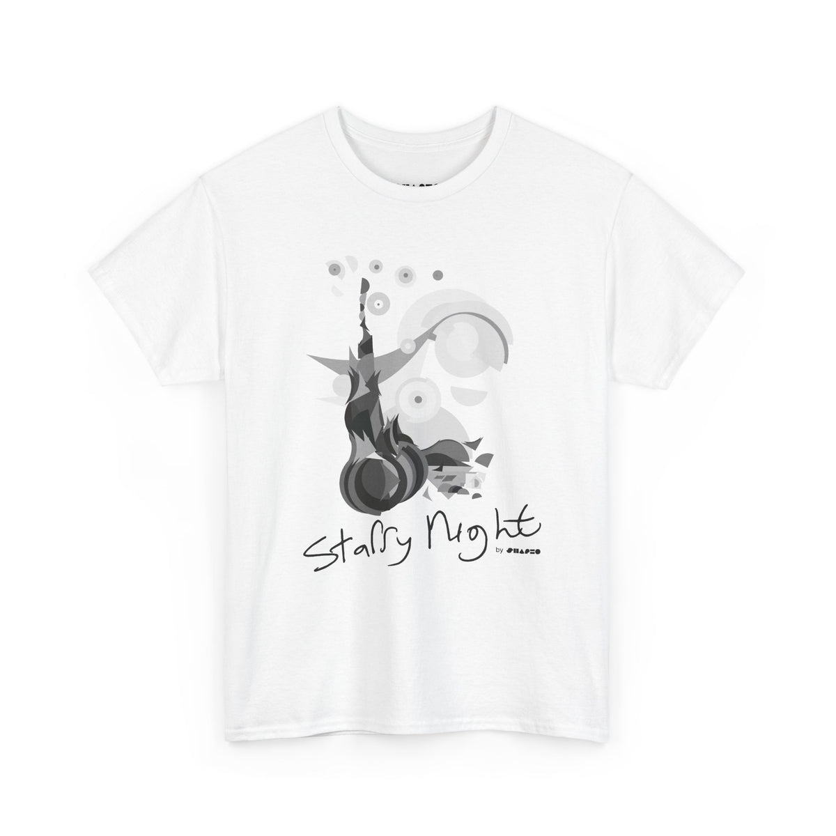 Starry Night by Shapeo Cotton Tee | Rock