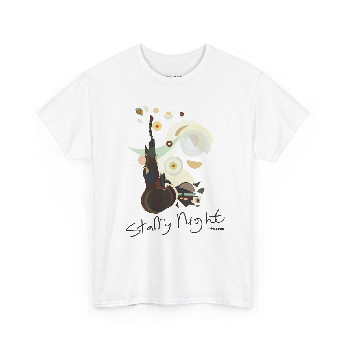 Starry Night by Shapeo Cotton Tee | Desert