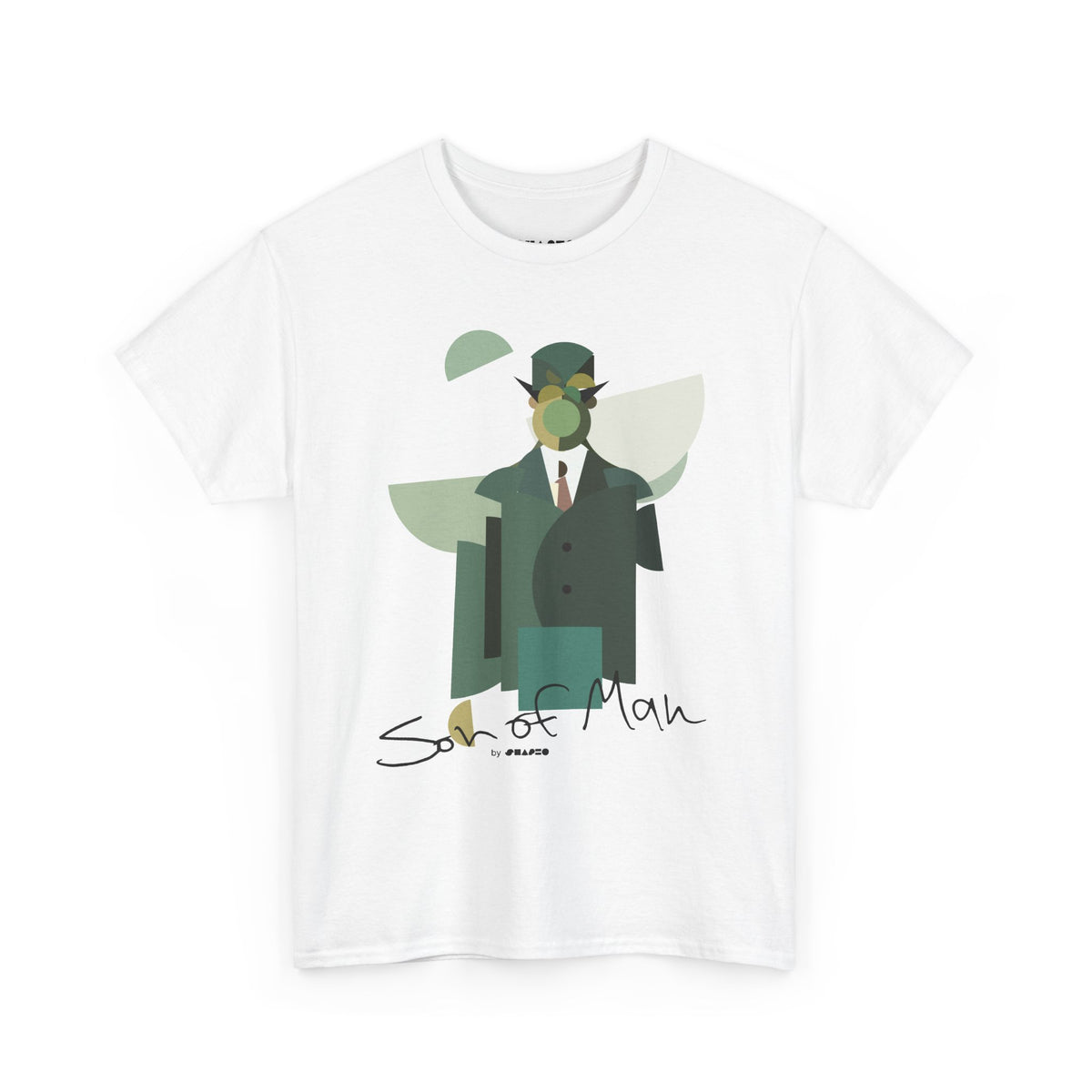 Son of Man by Shapeo Cotton Tee | Forest