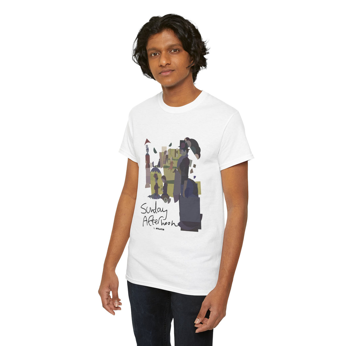 Sunday Afternoon by Shapeo Cotton Tee | Original